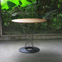 Isamu Noguchi dining table stainless steel dining table Table designer dining table whirlwind dining table dining table negotiation table spot