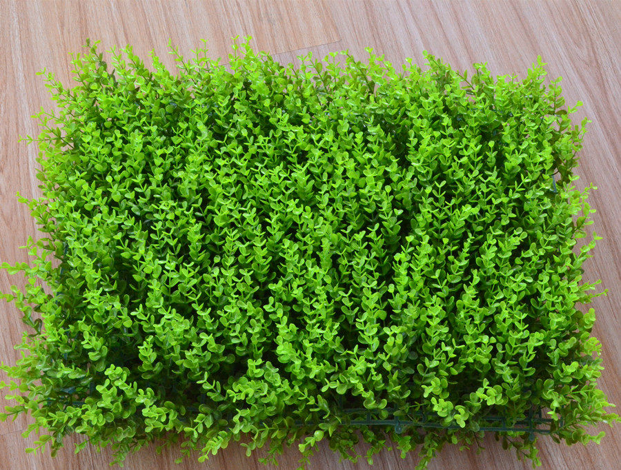 Plastic lawn simulation of Yughali grass tall grass milan bean petal lawn melon melon Yang Christmas window decoration