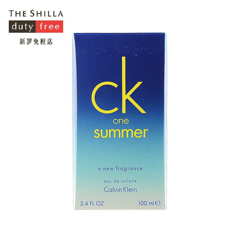 [新罗免税店]Calvin Klein/凯文克莱 CK one summer淡香水100ml