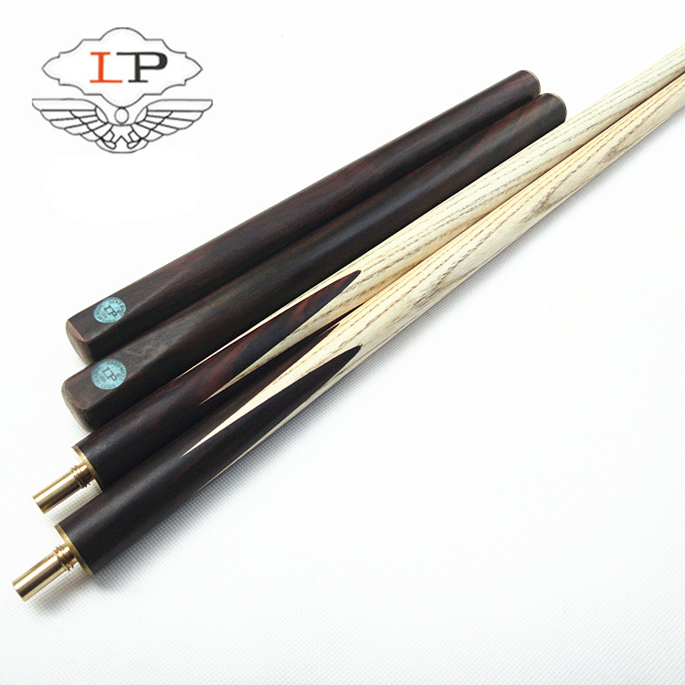 LP double-section public pole snooker American black 8 billiard cue small head black eight srock 16 billiard cue public pole
