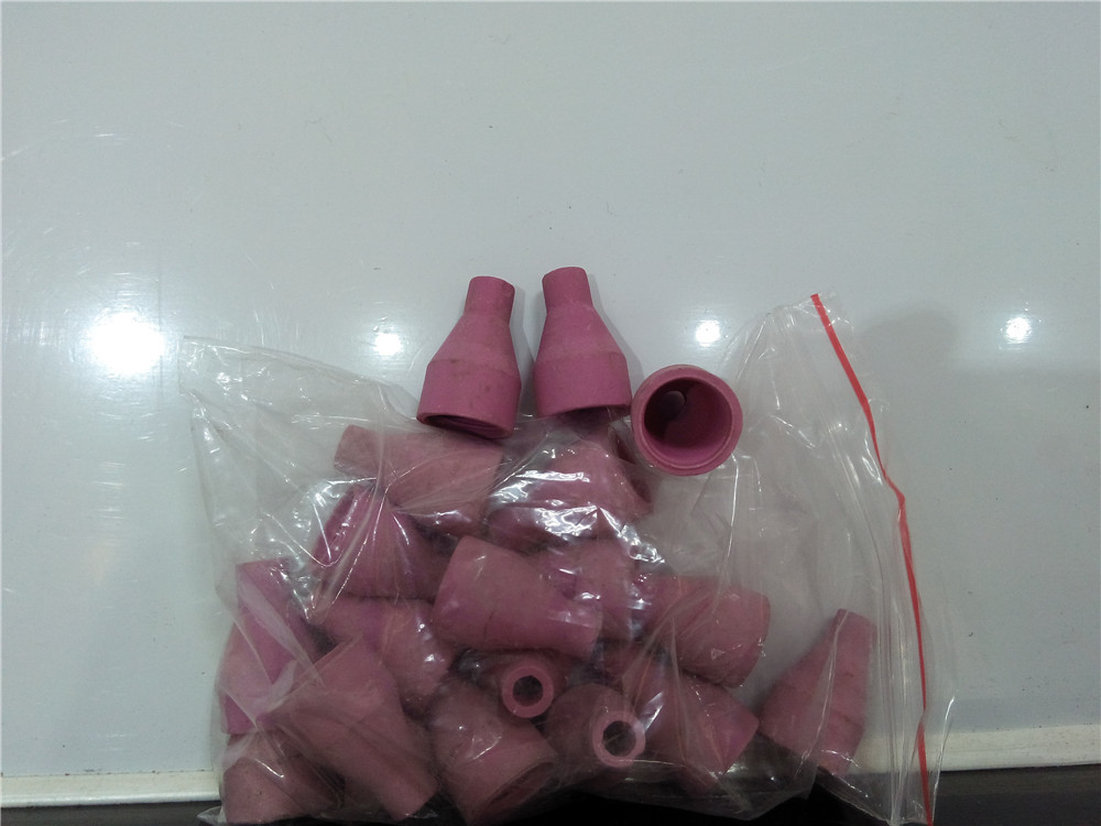 TIG welding machine welding torch accessories QQ150A porcelain nozzle 6*30 porcelain nozzle welding nozzle nozzle protective sleeve