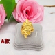 Nhật Bản và Hàn Quốc giả vàng trang sức ngón tay nhẫn nhẫn cá tính cát vàng nữ điều chỉnh đồng tiền euro mạ vàng nữ nhẫn lâu không phai nhẫn phong thủy nam Nhẫn