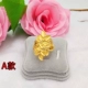 Nhật Bản và Hàn Quốc giả vàng trang sức ngón tay nhẫn nhẫn cá tính cát vàng nữ điều chỉnh đồng tiền euro mạ vàng nữ nhẫn lâu không phai Nhẫn