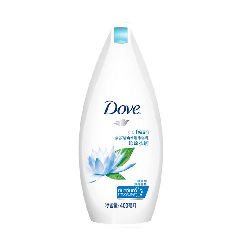 Dove多芬 沁凉水润沐浴乳/沐浴露400ml 清透滋养