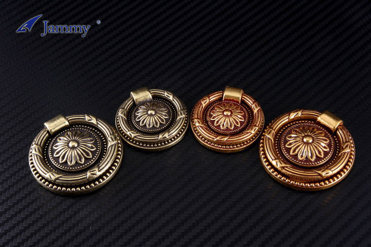 American European antique copper vintage wardrobe Overall cabinet bookcase cabinet door Shoe cabinet Single hole small handle door handle 941