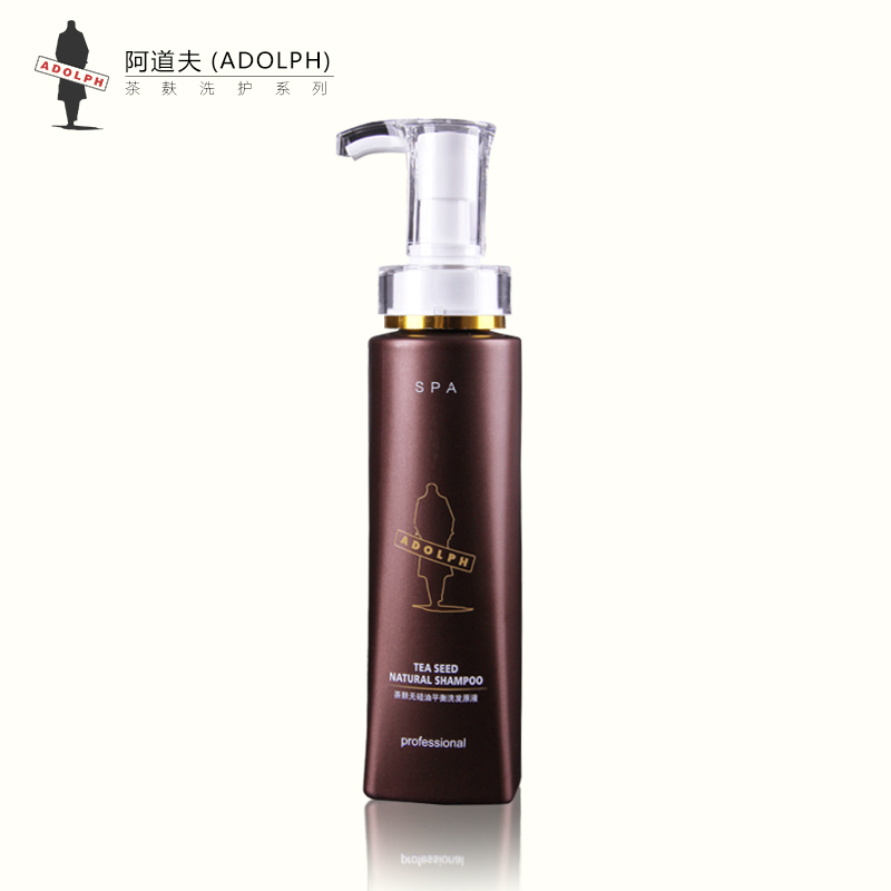 阿道夫茶麸无硅油平衡洗发水500ml 控油去屑防脱洗头水洗发露