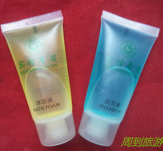 Hotel supplies disposable shampoo bath dew bottle Hotel hose shampoo bath fluid 20 g