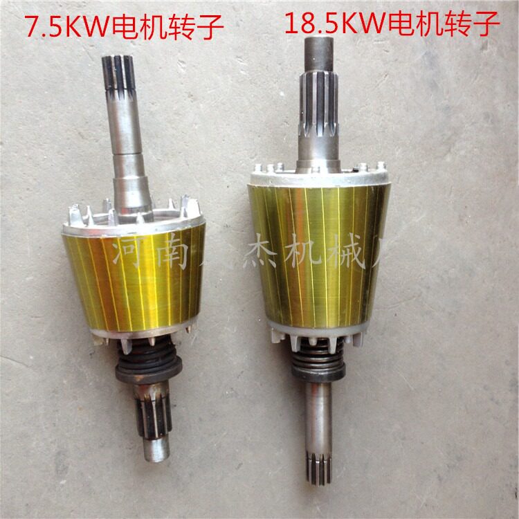 Enterprise legal person anti-virus building egg anti-ZD41-4 7 5KW motor rotor Nanjing cone motor rotor