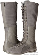 (Shipping from the United States) Original PUMA boxing shoes VH type boxing fighting training high-top boots for women gray
