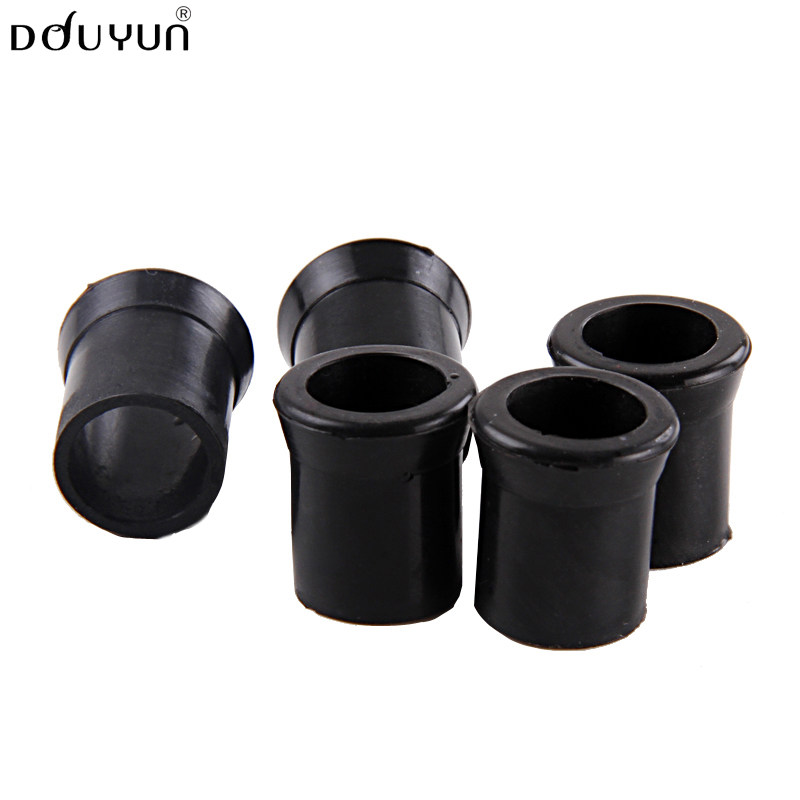 Douyun bites pipe pipe pipe fittings parts silicone rubber black and white size number mouth anti-bite protection