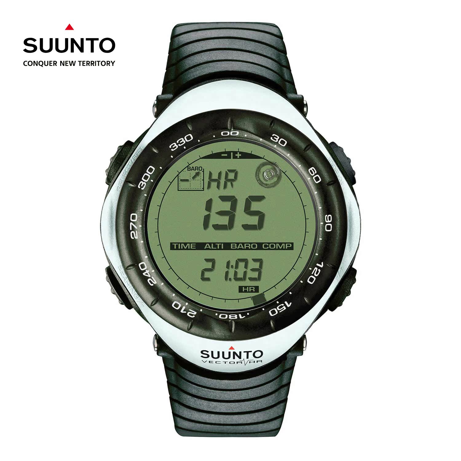 SUUNTO/颂拓 VECTOR HR 矢量心率表（白色） SS015300000