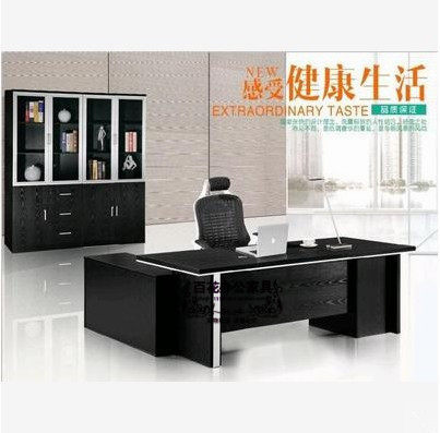 Office Furniture Desk Boss Desk Fashion Simple President's Desk Board Supervisor Desk and Chair Executive Desk