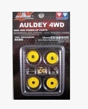 Audi Double Diamond 4WD Parts-Plastic Ball Bearing Guide Wheel 18025 18080 18081