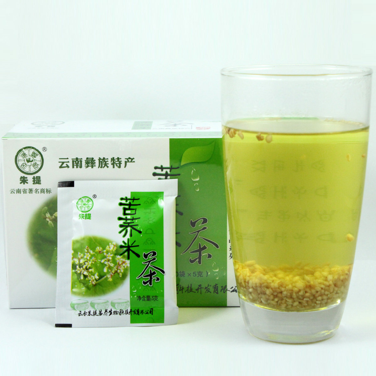 Yunnan Yi specialty Zhu Ti bitter Buckwheat rice tea original flavor 450g (150gX3) three boxes
