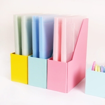 Office Desktop STORAGE BOX INFORMATION SHELF CREATIVE COLOR FINISHING BOX SHELVING BOOK STAND BOX STUDENT FILE SHELF
