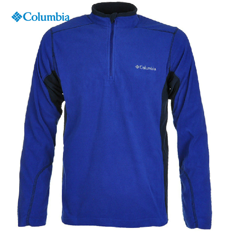 COLUMBIA/哥伦比亚 男款半拉链抓绒衣 EE6503