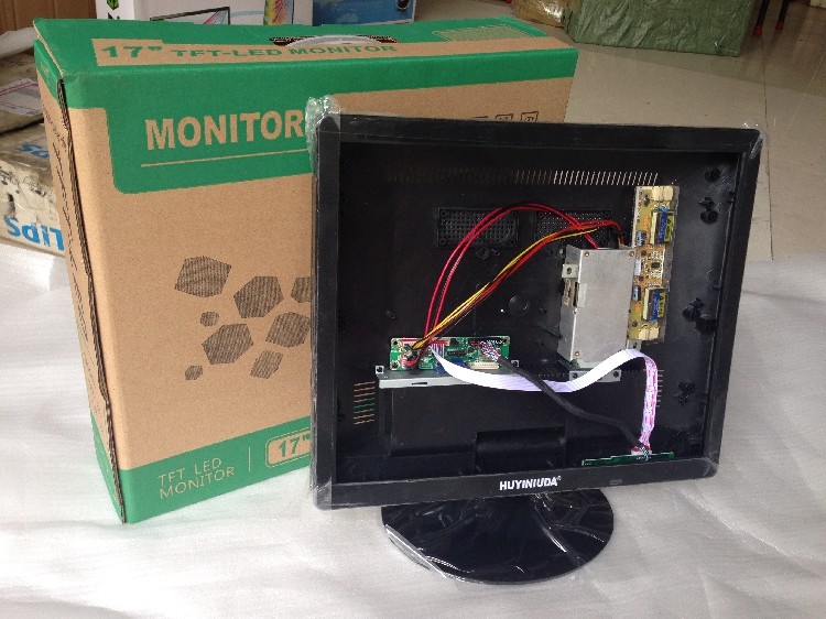 Universal 15 inch 17 inch 19 inch LCD LED screen liquid crystal computer screen housing drive plate DIY retrofit kit