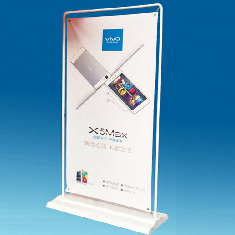 Door-type exhibition stand 80x180 billboard display frame