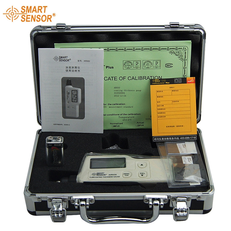AS 930 Coating Thickness Measuring Measuring Instrument AS 930 Paint Coating Thickness Detector Iron Base Coating Instrument