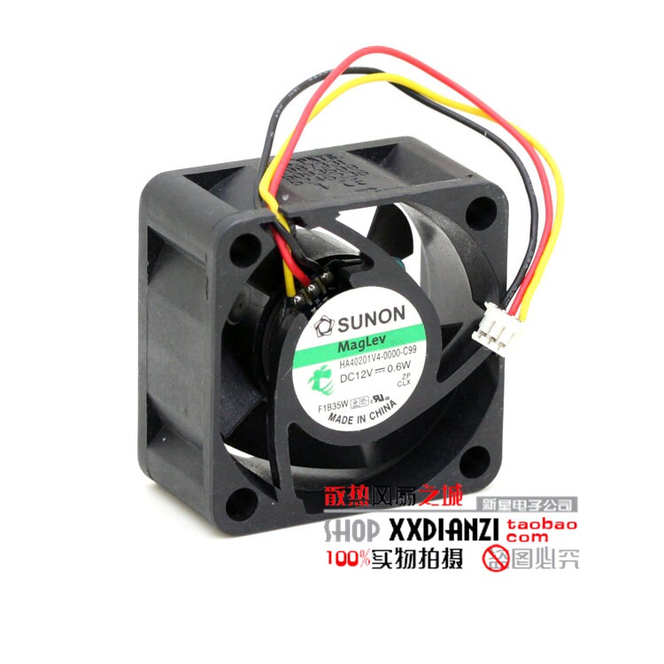 SUNON HA40201V4-0000-C99 4020 4cm 12V 0 6W Maglev Quiet Fan