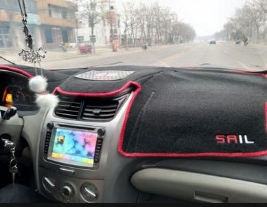 Chevrolet New Sail 3 Old Sail 2 Car Dashboard Light Protector Central Control Console Sunscreen Reflective Sun Shade