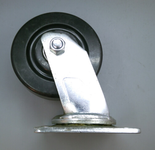 6-inch double bearing high temperature resistant universal wheel heavy-duty flat truck trundle trolley wheel trolley wheel oven special