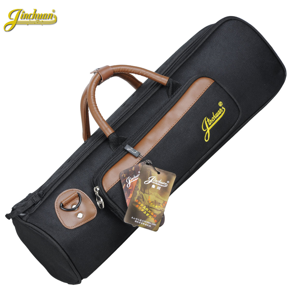 Kinshuan small musical instrument pack thickened shock - proof small waterproof small bag can be used for single shoulder musical instrument trumpet bag