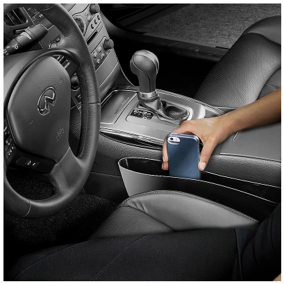 奔驰AMG座椅缝隙储物盒C级E级S级GLK C180防漏塞运动AMG置物盒