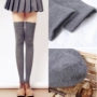 Vớ cao của Nhật Bản Harajuku trên tất đầu gối vớ nữ cotton vớ vớ vớ vớ đùi nữ vớ Hàn Quốc tất đùi
