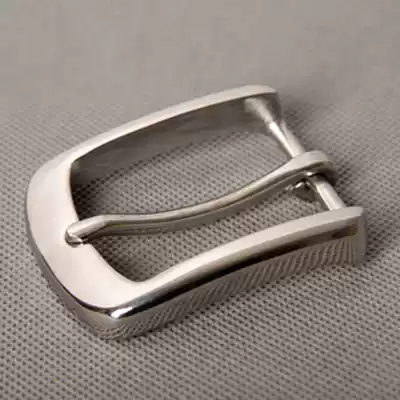 Zhang Ji workshop stainless steel belt buckle head Japanese buckle needle buckle men's belt head New belt head clip