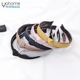 Phiên bản Hàn Quốc của cá tính đơn giản bên giữa thắt nút headband với răng cưa kẹp tóc kẹp tóc phụ kiện trang sức hoang dã đồ cột tóc Phụ kiện tóc