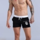 Quần thể dục thể thao Quần short nam mùa hè Mới Slim Casual Ba quần Cotton Chữ in Quần chạy bộ Quần nhà