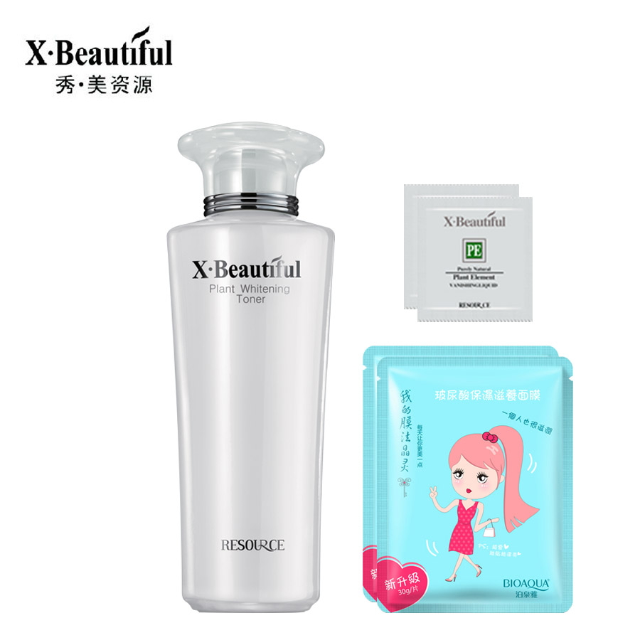 秀美资源 植物唯白柔肤水120ml 专柜正品