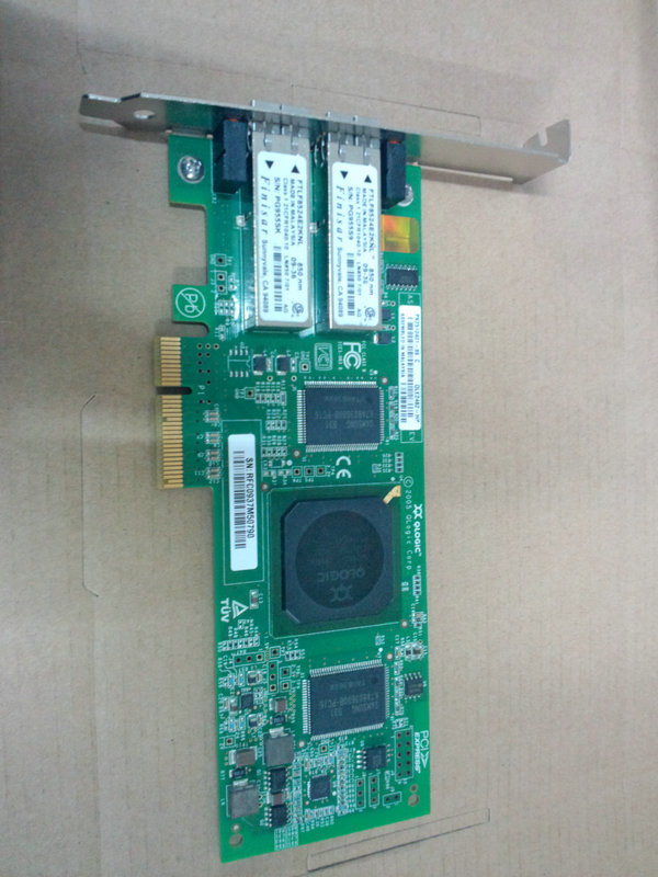 QLOGIC QLE2462 fiber card PCI-E 4GB dual-channel HBA card new original spot