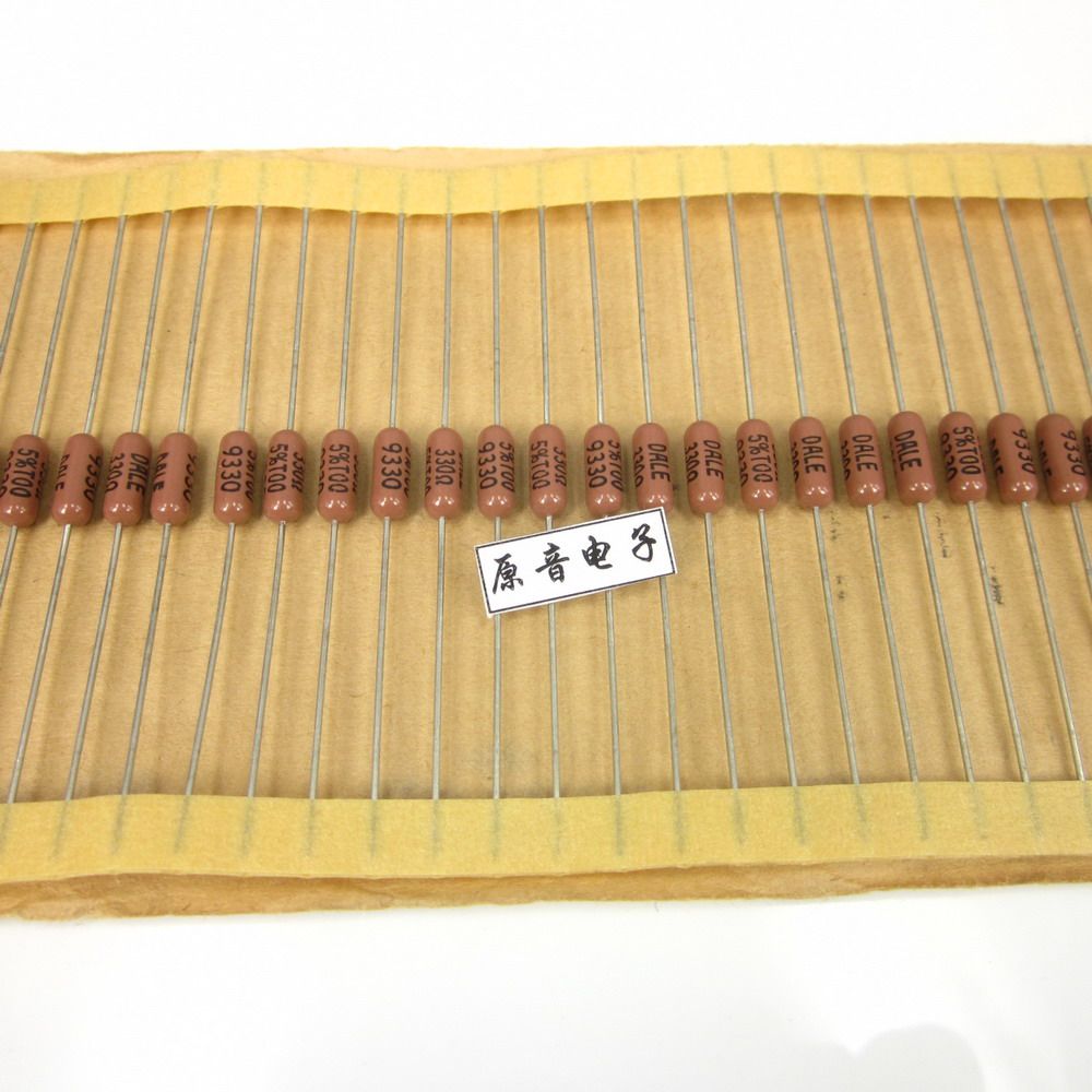 US DALE resistance 1 2W330R Euro (0 5W 330R full foot) power amplifier with fever resistance-Taobao