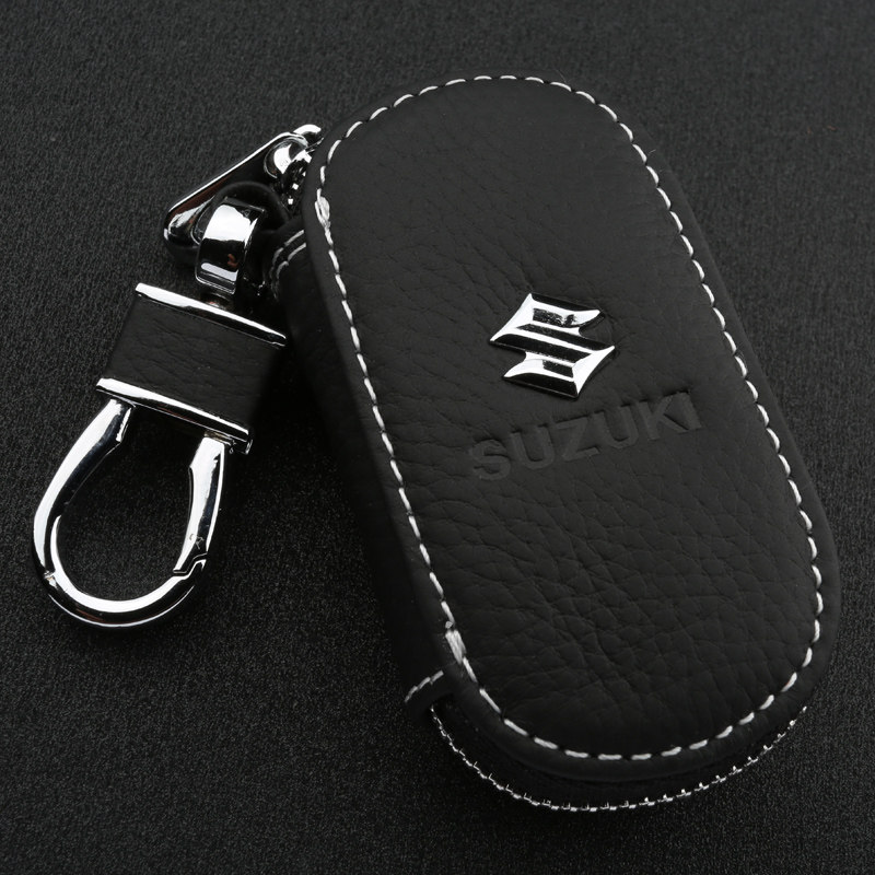 铃木奥拓雨燕羚羊启悦锋驭维特拉凯泽西汽车真皮钥匙包真皮套牛皮