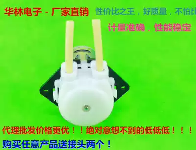 Peristaltic pump electric miniature small water pump titration pump laboratory metering pump DC self-priming pump shocked low price