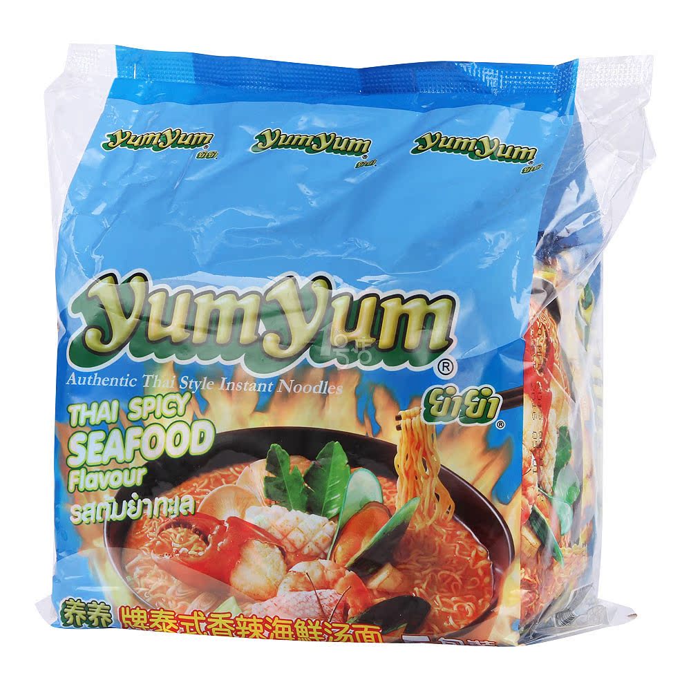 养养 yumyum泰式海鲜面 70g*5