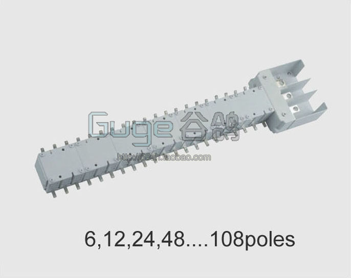 Busbars do all types of non-labelled busbar needle type length combined various orders large current empty opening busbars
