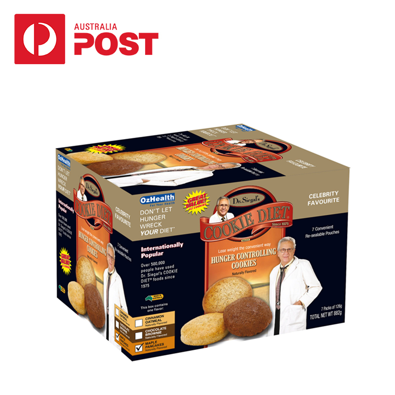 Dr Siegal's 代餐曲奇饼干 枫糖浆煎饼口味 1周量 1盒*7包*9块