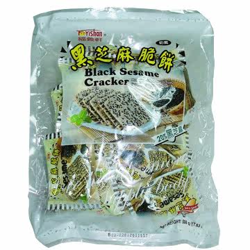 福义轩 芝麻薄饼 400g巧益台湾官网直邮进口