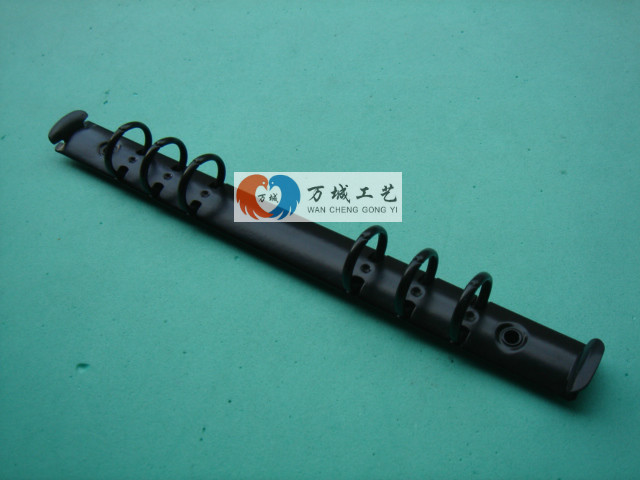 Six - hole roast paste folder A5 metal joy folder Hardware 6 hole O clamp This book Book iron clamp