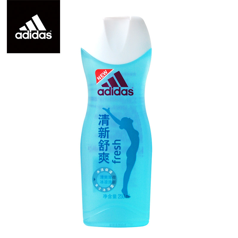 【天猫超市】阿迪达斯女士沐浴露清新舒爽250ml香体运动沐浴液