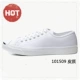 CONVERSE Giày converse mở giày vải nụ cười đen trắng chính hãng giày đế thấp hàng đầu jordan panda cổ thấp