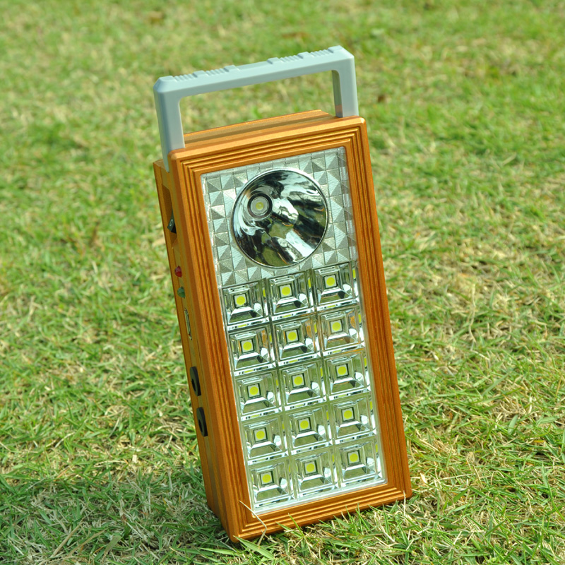 Outdoor solar power strong light tent lamp Mobile phone charge lamp LED camp lights emergency light