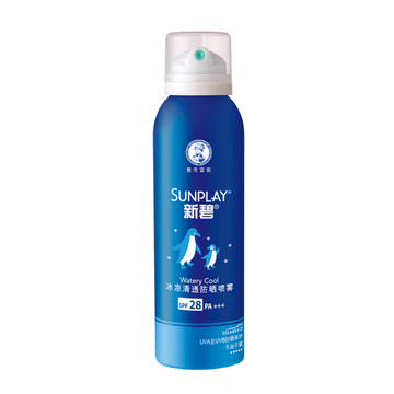 曼秀雷敦新碧户外冰凉清透防晒喷雾150ml SPF28 海边防水 正品