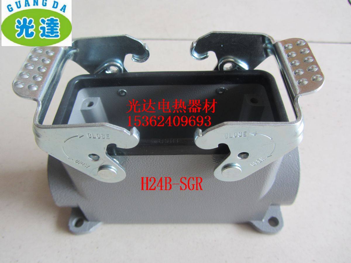 HDXBSCN 24-pin connector Rectangular overload connector 24-pin plug-in H24B-SGR