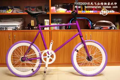 fixedgear Dead fly mansion paint purple 20 inch dead fly vehicle upside down ride men and women dead fly mini bike