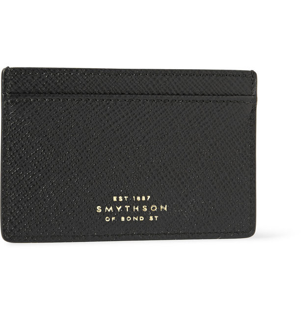 Smythson Cross-Grain Leather Cardholder Credit Card Pack Discount