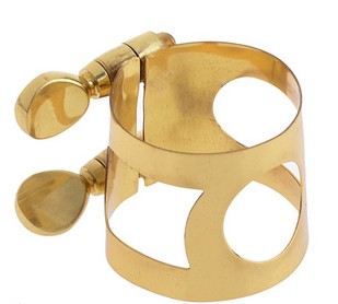 Drop E-tuned alto saxophone bakewood flute head circlip clamp clip flute head metal circlip clip paint gold